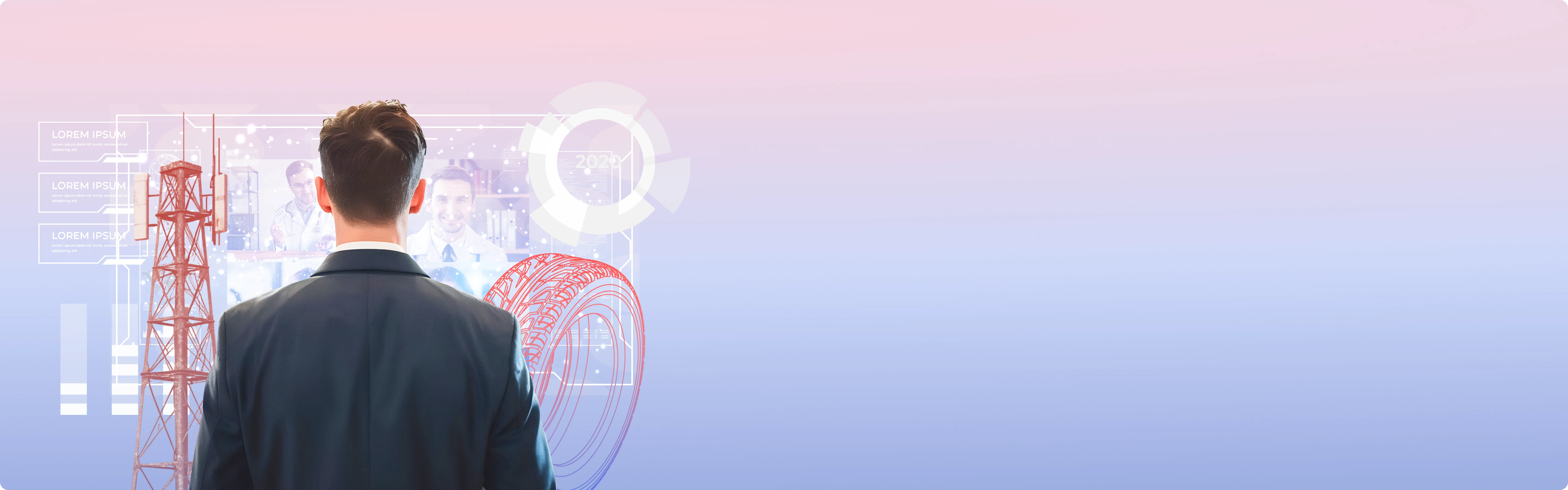 Banner for luxury marketing